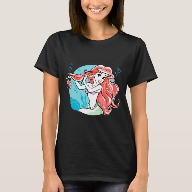 Camiseta Mermaid Hair Dont Care  (Anverso)