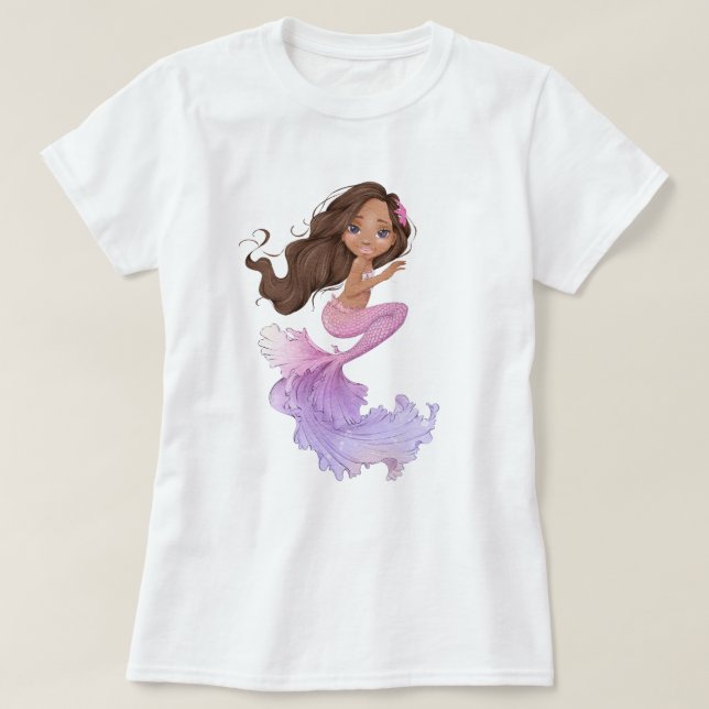 Camiseta Mermaid Life (Diseño del anverso)