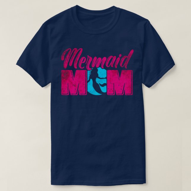 Camiseta Mermaid Mom (Diseño del anverso)