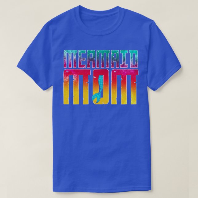 Camiseta Mermaid Mom4 (Diseño del anverso)