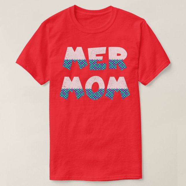 Camiseta Mermaid Mom 7 (Diseño del anverso)