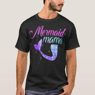 Camiseta Mermaid Mom Día de la Madre Tshirt Mermama Brides