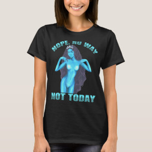 Camiseta Mermaid No Nah Nunca Mujer Melanin Reina Merm