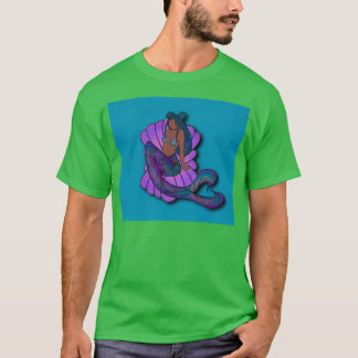 CAMISETA MERMAID VERDE AZULADO