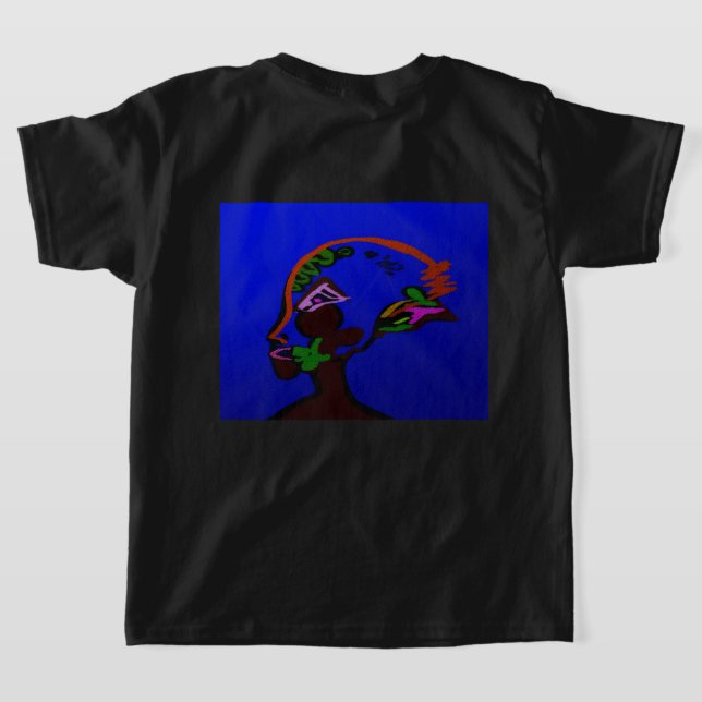 Camiseta Mermaid Warrior Princess (Distribución Reverso )