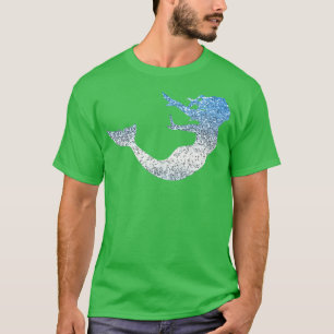 Camiseta Mermaid Women Girls Gift Mermaid Glitter 39