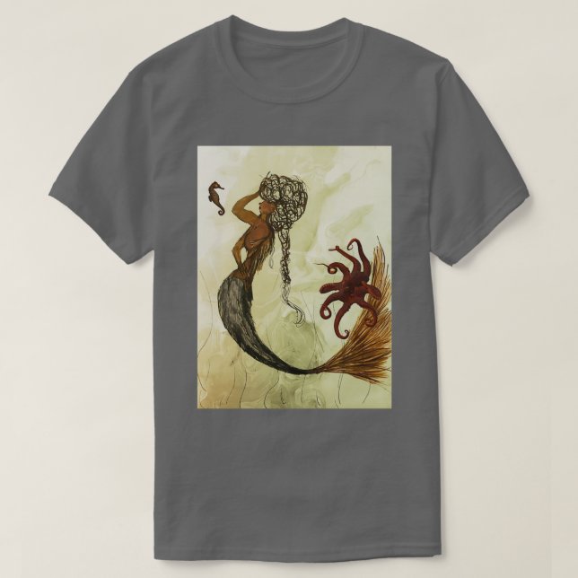 Camiseta MermaidBlac (Diseño del anverso)