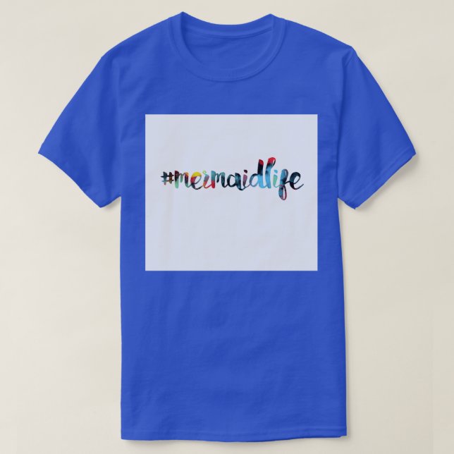 Camiseta mermaidlife en golosinas de algodón (Diseño del anverso)