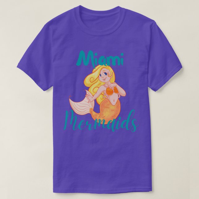Camiseta Mermaids de Miami (Diseño del anverso)