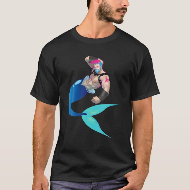 Camiseta Merman Gay Cruise S Para Hombres Playas Barcos Y B (Anverso)
