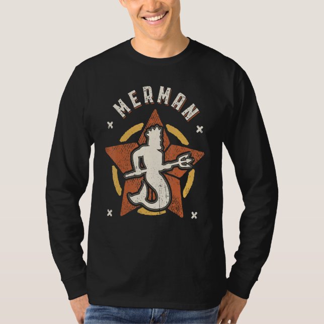 Camiseta Merman Vintage Retro Classic (Anverso)