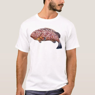 Camiseta Mero, pez garopa, chernia
