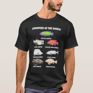 Camiseta Meros Del Mundo Pez Educativo Pescador P