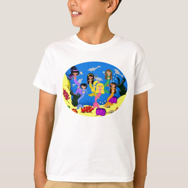 Camiseta Merpeople de todo el mundo (Anverso)