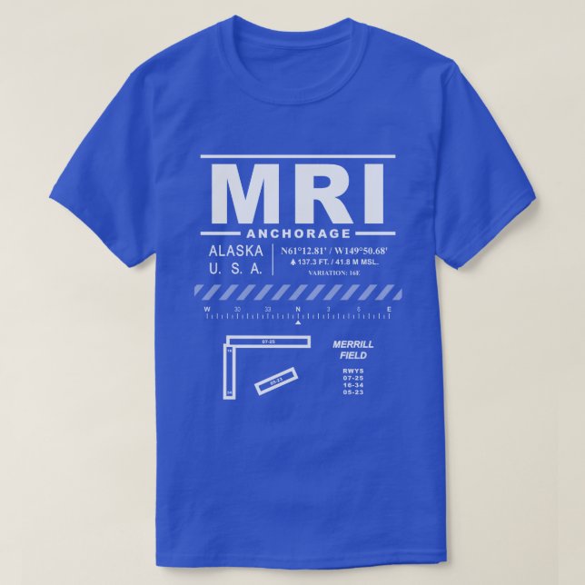 Camiseta Merrill Field MRI T-Shirt (Diseño del anverso)