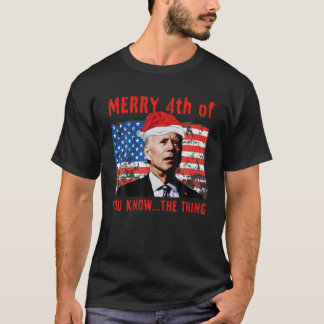 Camiseta Merry 4Th De Ustedes Saben... La Cosa