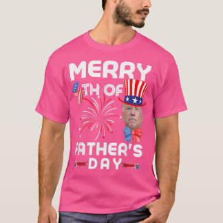 Camiseta Merry 4th Of Father's Day 4th of July 