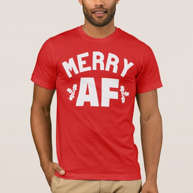 CAMISETA MERRY AF (Anverso)