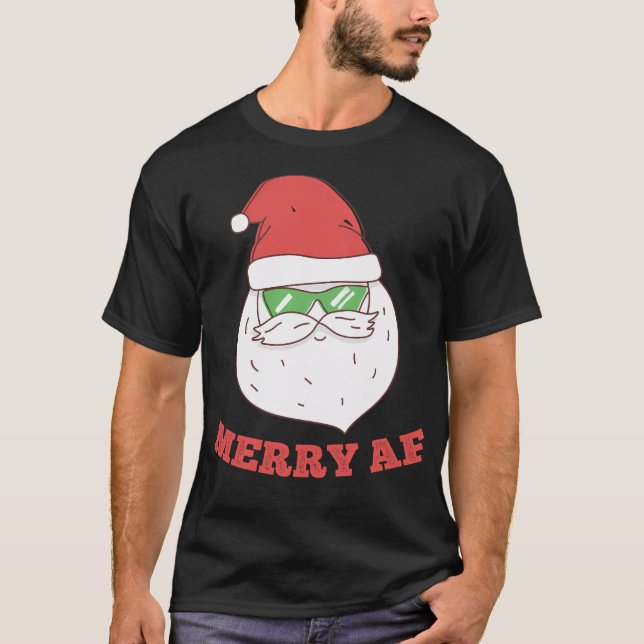 Camiseta Merry Af Guay Santa (Anverso)