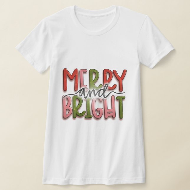 Camiseta Merry and Bright 3D Graffiti Edition – Urban Chic  (Distribución)