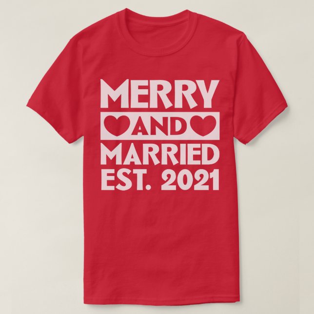 Camiseta Merry and Married 2021 (Diseño del anverso)