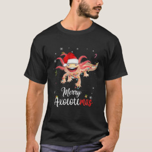 Camiseta Merry Axolotlmas Light Christmas Funny Xmas Family