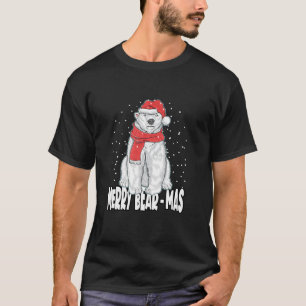 Camiseta Merry Bear Mas Navidades Polar Bear T Shirt