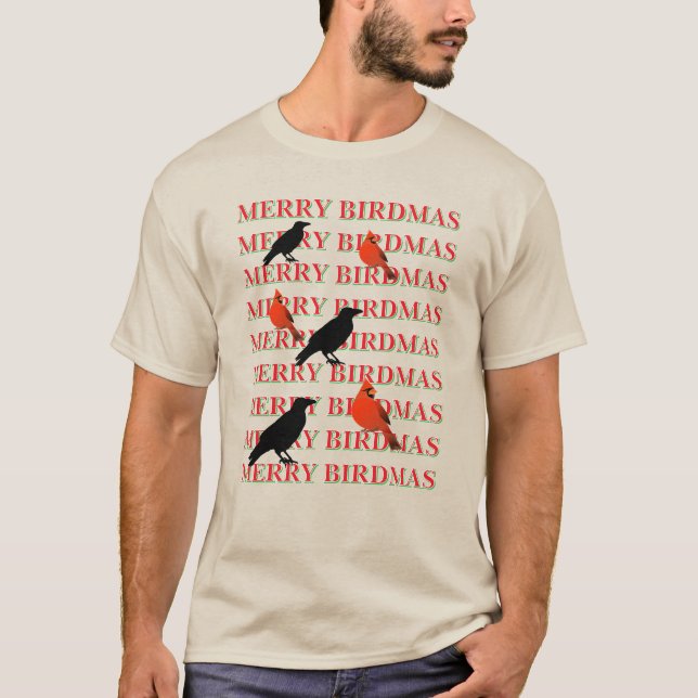 Camiseta Merry BIRDMAS T-Shirt (Anverso)