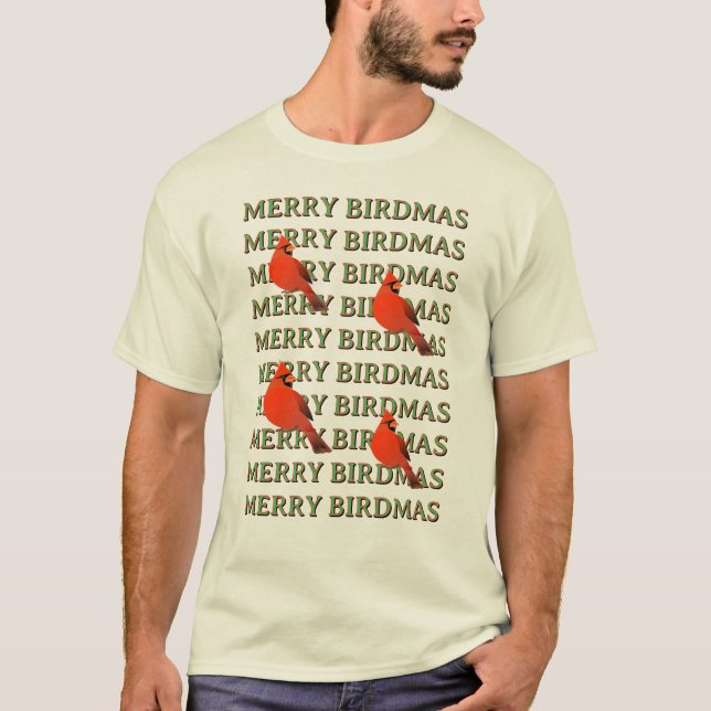 Camiseta Merry BIRDMAS T-shirt  (Anverso)