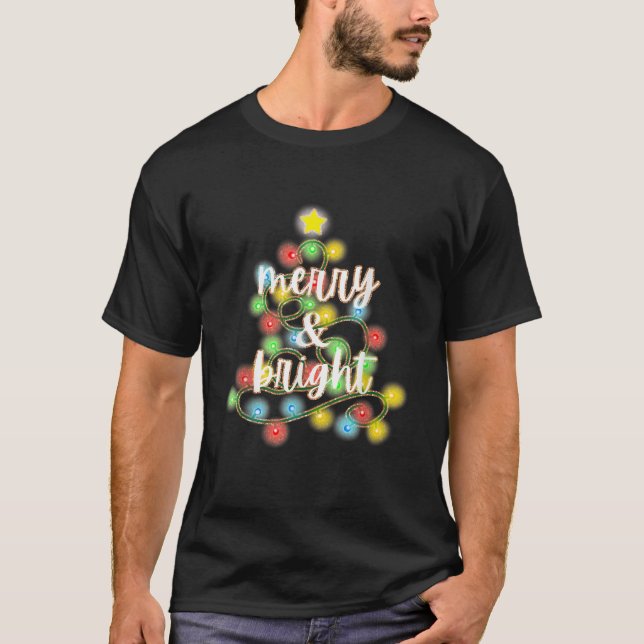 Camiseta Merry Bright (Anverso)