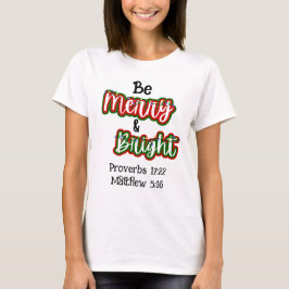 Camiseta Merry & Bright