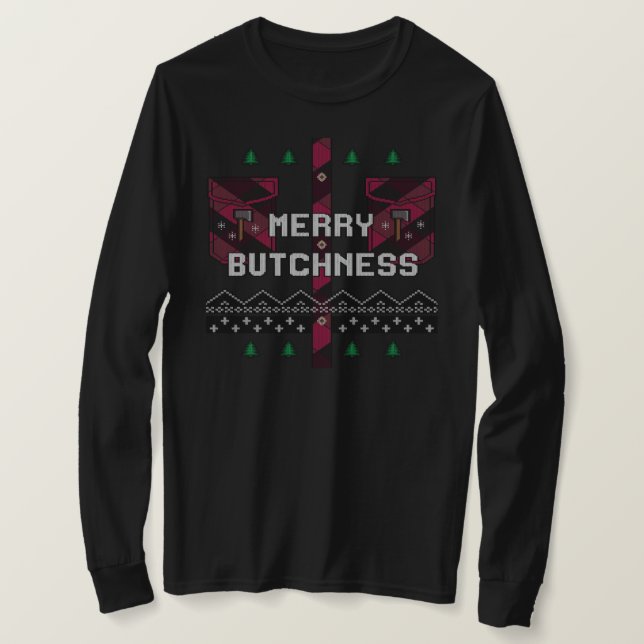 Camiseta Merry Butchness (Anverso del diseño)