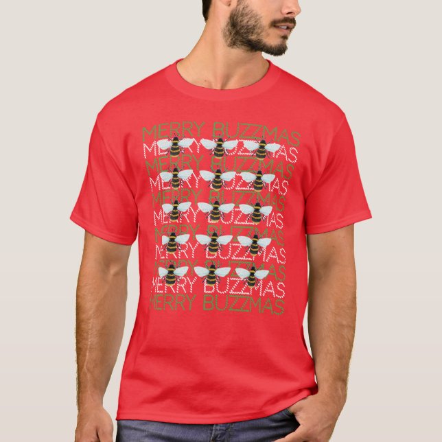 Camiseta Merry Buzzmas T-shirt  (Anverso)