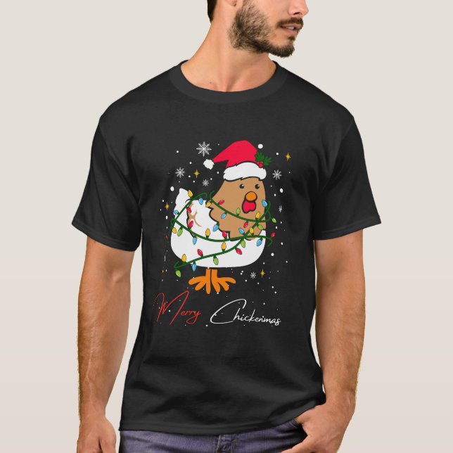 Camiseta Merry Chickenmas (Anverso)