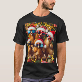 Camiseta Merry Chickmas