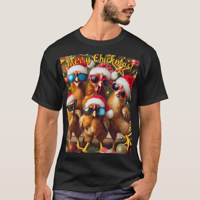 Camiseta Merry Chickmas (Anverso)