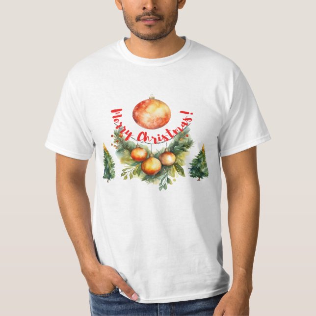 Camiseta Merry Chrismas (Anverso)