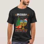 Camiseta MERRY CHRISMUKKAH Navidades judíos Hanukkah Chanuk<br><div class="desc">MERRY CHRISMUKKAH Navidades judíos Hanukkah Chanukah</div>