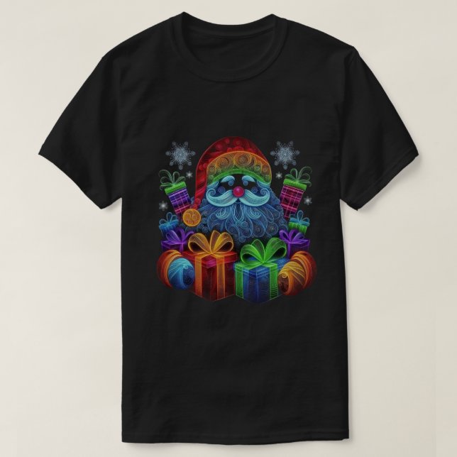 Camiseta Merry christma  (Diseño del anverso)