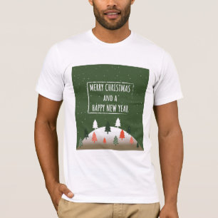 Camiseta MERRY CHRISTMA Retro Design
