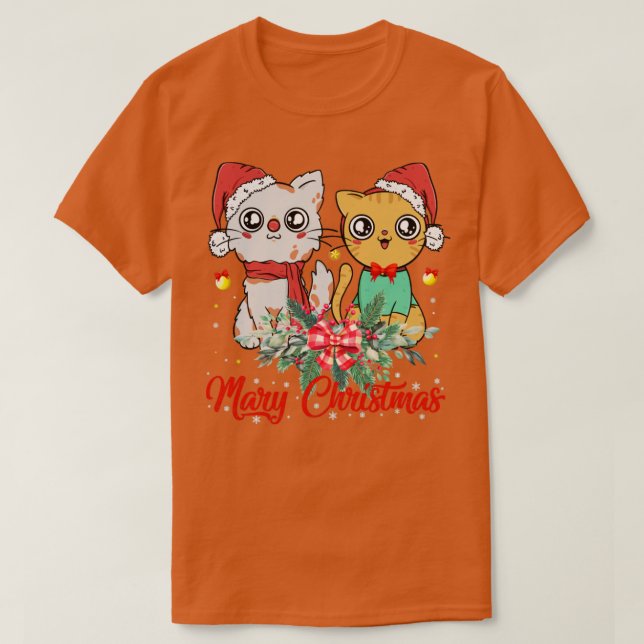 CAMISETA MERRY CHRISTMAS (Diseño del anverso)