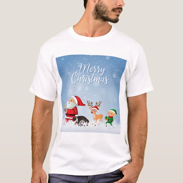 Camiseta Merry Christmas (Anverso)