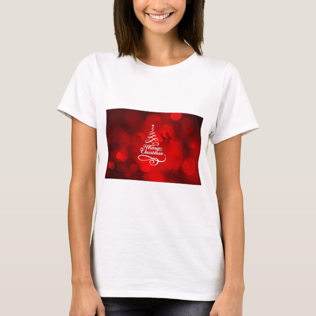 CAMISETA MERRY CHRISTMAS (Anverso)