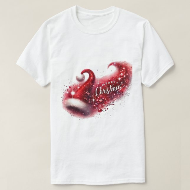 Camiseta Merry Christmas  (Diseño del anverso)