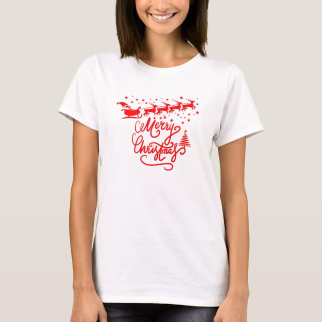 CAMISETA MERRY CHRISTMAS (Anverso)