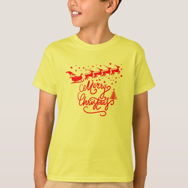 CAMISETA MERRY CHRISTMAS (Anverso)