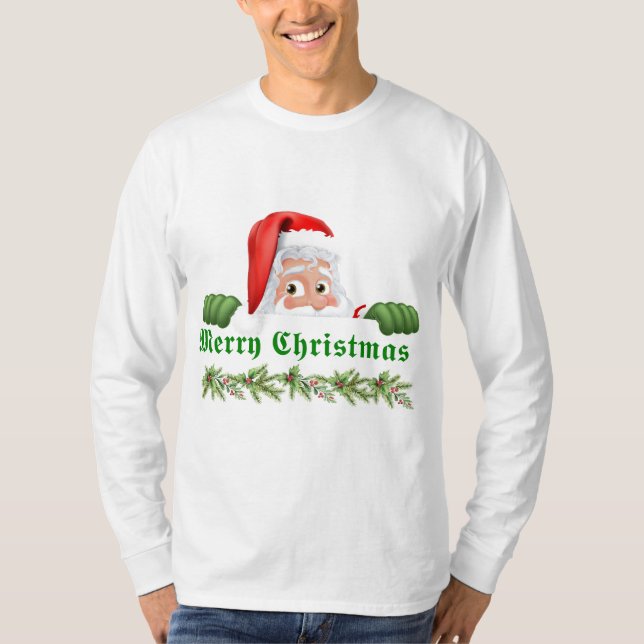 Camiseta Merry christmas  (Anverso)