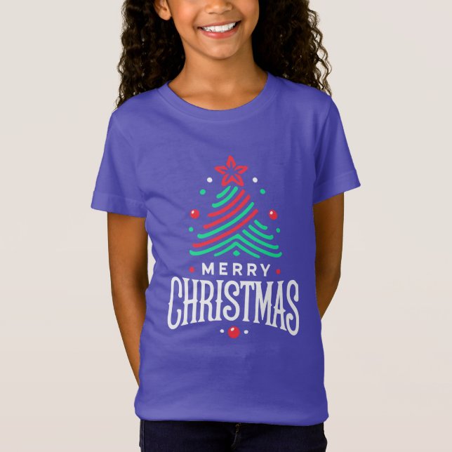 Camiseta Merry Christmas 1 (Anverso)