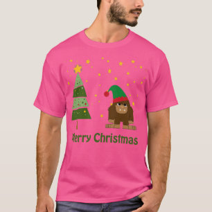 Camiseta Merry Christmas Bigfoot