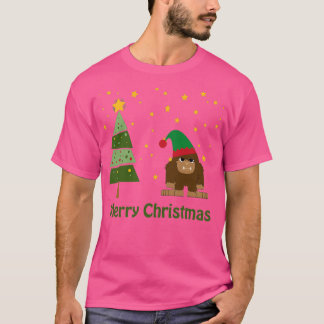 Camiseta Merry Christmas Bigfoot